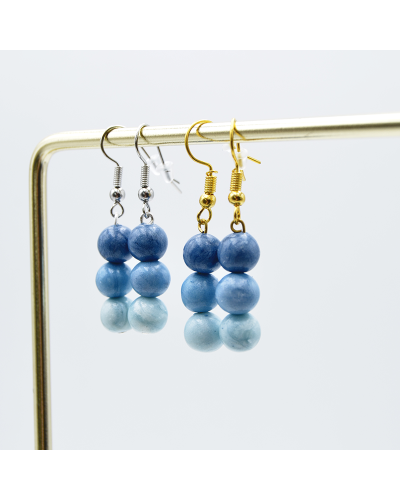 Boucles d'oreilles - Planète Bleue