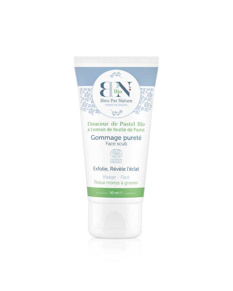 bleuparnature-gommage-visage-pureté-douceurdepastel-cosmetique-bio bleuparnature-gommage-visage-pureté-douceurdepastel-cosmetique-bio