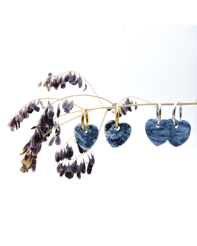 Créoles Pastel - Coeur (édition Saint-Valentin)