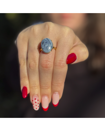 Bague - Perle Pastel