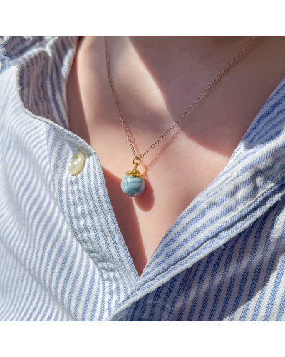 Collier Ras de Cou - Planète Bleue