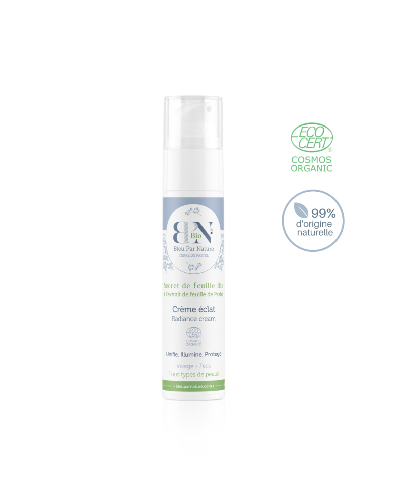 Crème éclat Secret de feuille bio